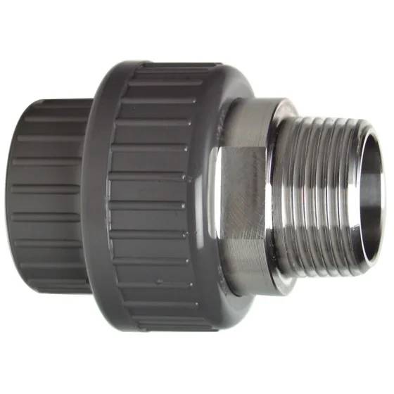 Georg Fischer GF Übergangsverschraubung PVC-U/1.4404, d 32, 1" AG, Dichtung EPDM, 1 Stk.