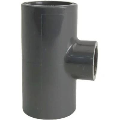 Georg Fischer GF T-Stück 90° reduziert, PVC-U, d 63x32, 1 Stk.
