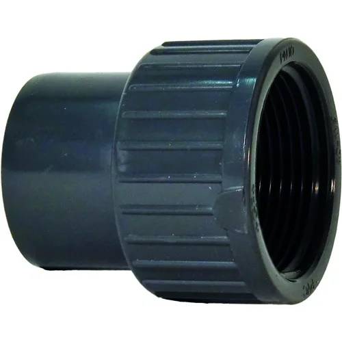 Georg Fischer GF Übergangs-Muffennippel, PVC-U, d 20x1/2" IG, 1 Stk.