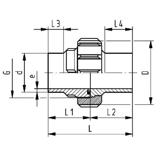Georg Fischer GF Verschraubung, PE100/EPDM, d 32, SDR11, 1 Stk.
