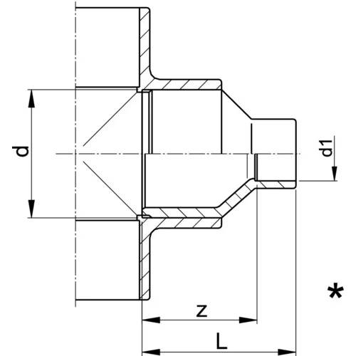 Georg Fischer GF Reduktion PP-H, d 40x32, 1 Stk.