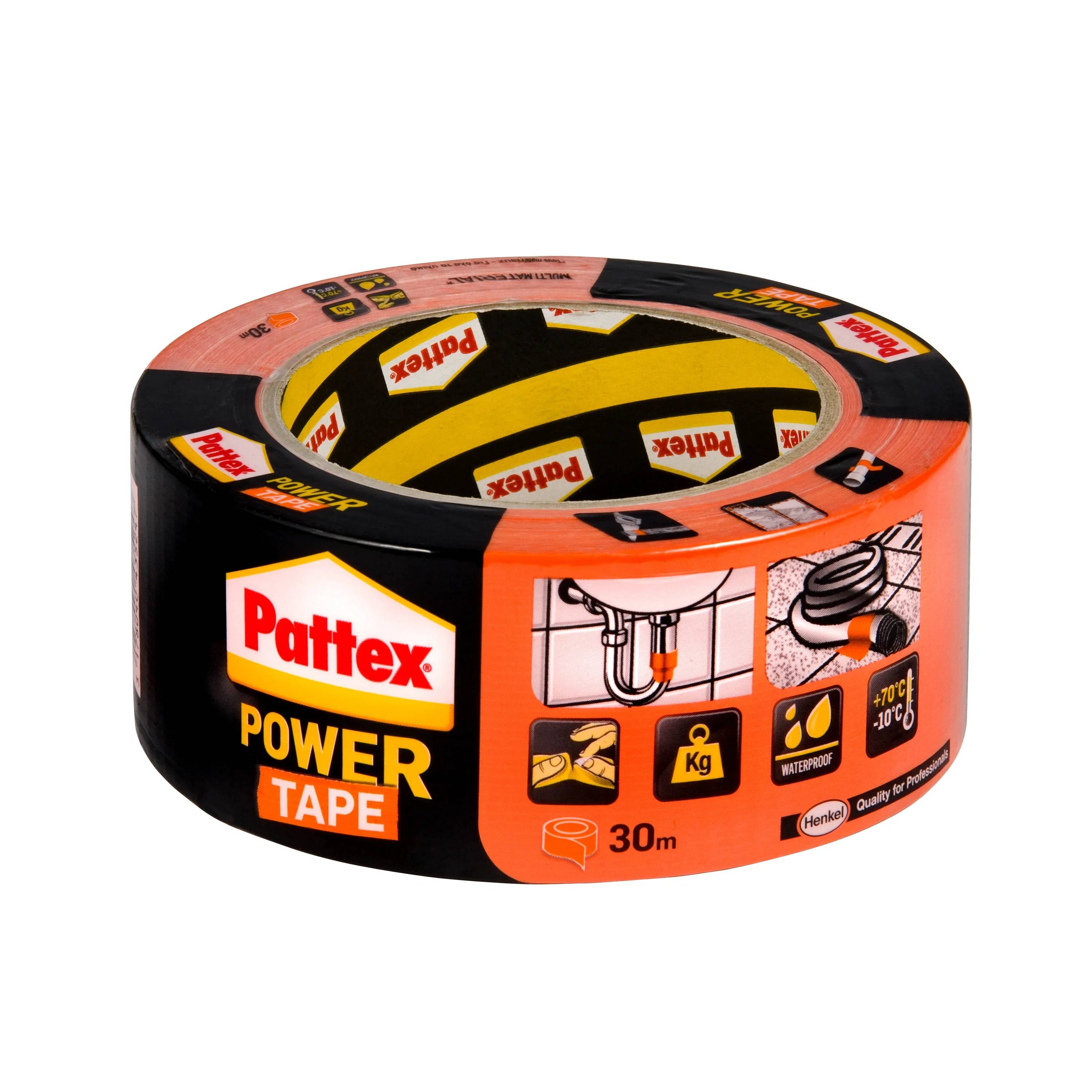 Pattex POWER TAPE, orange, Rolle mit 30m, 1 Stk.