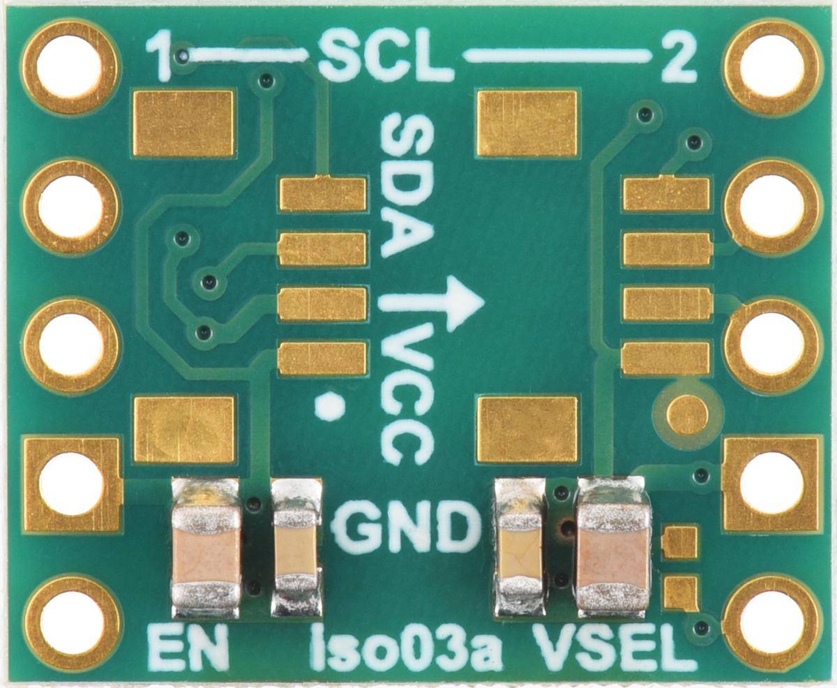 Pololu I2C Isolator ISO1640, bidirektional, galvanisch getrennt, 1,7 MHz, 200 mA, 5V