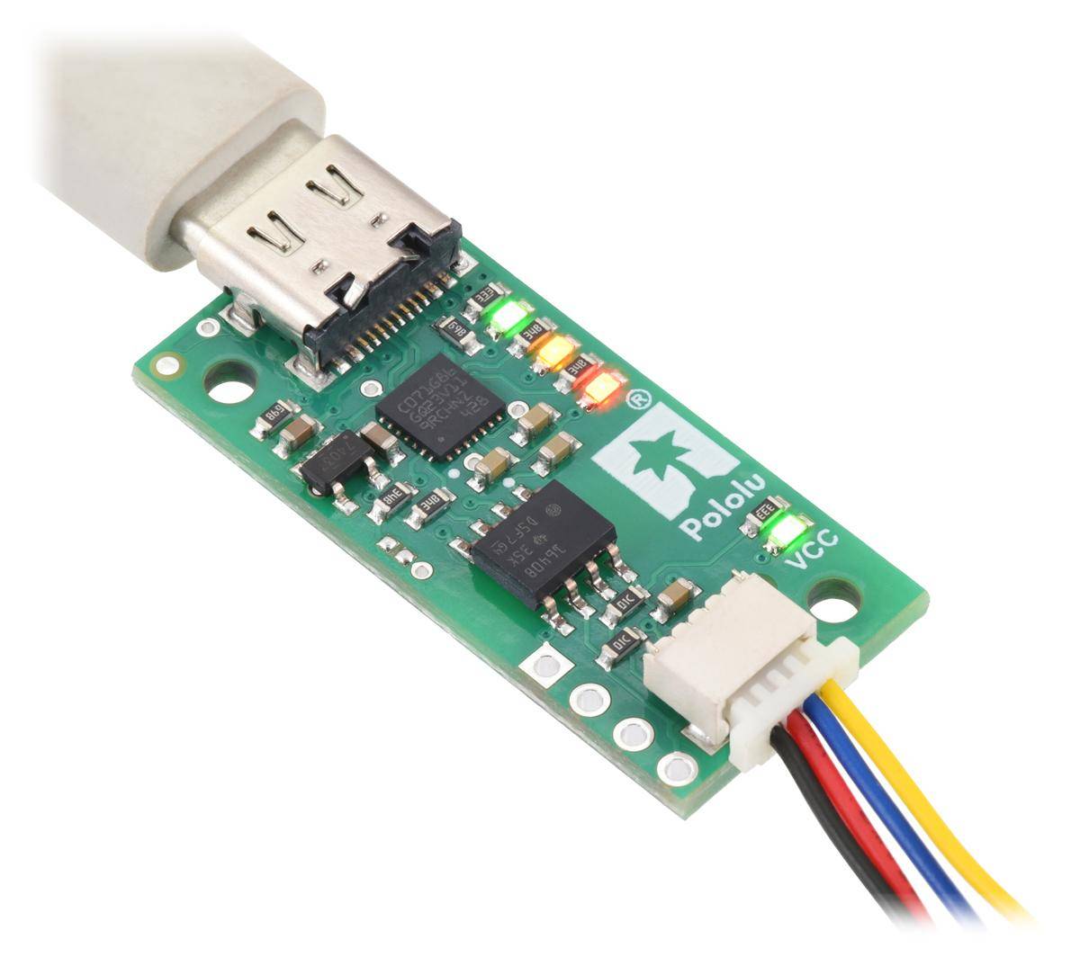 Pololu Isolated USB I2C Adapter, galvanisch getrennt, USB C, 1MHz, 2,25-5,5V