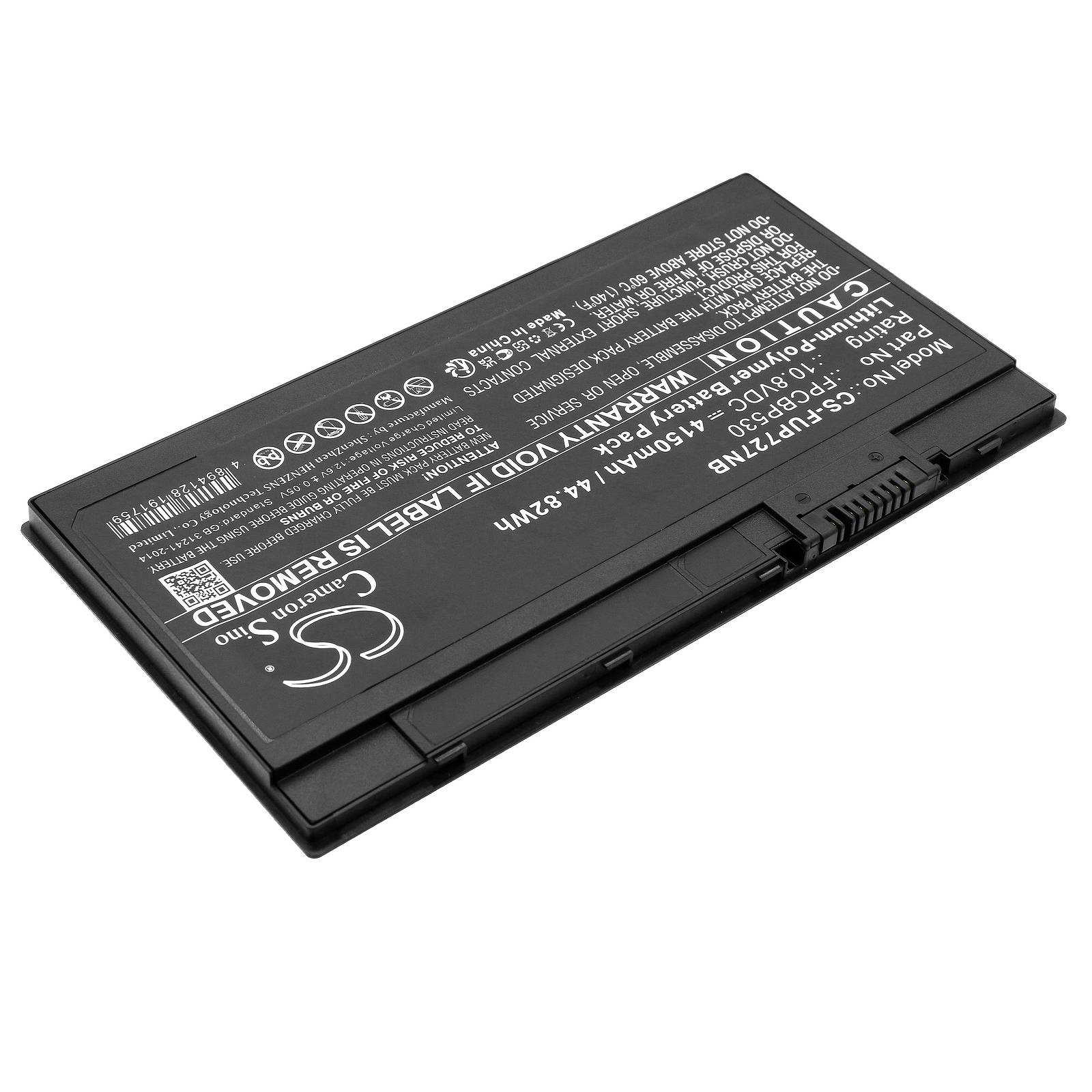 Powery Akku kompatibel mit Fujitsu Typ FPCBP528, 10,8V, Li-Polymer