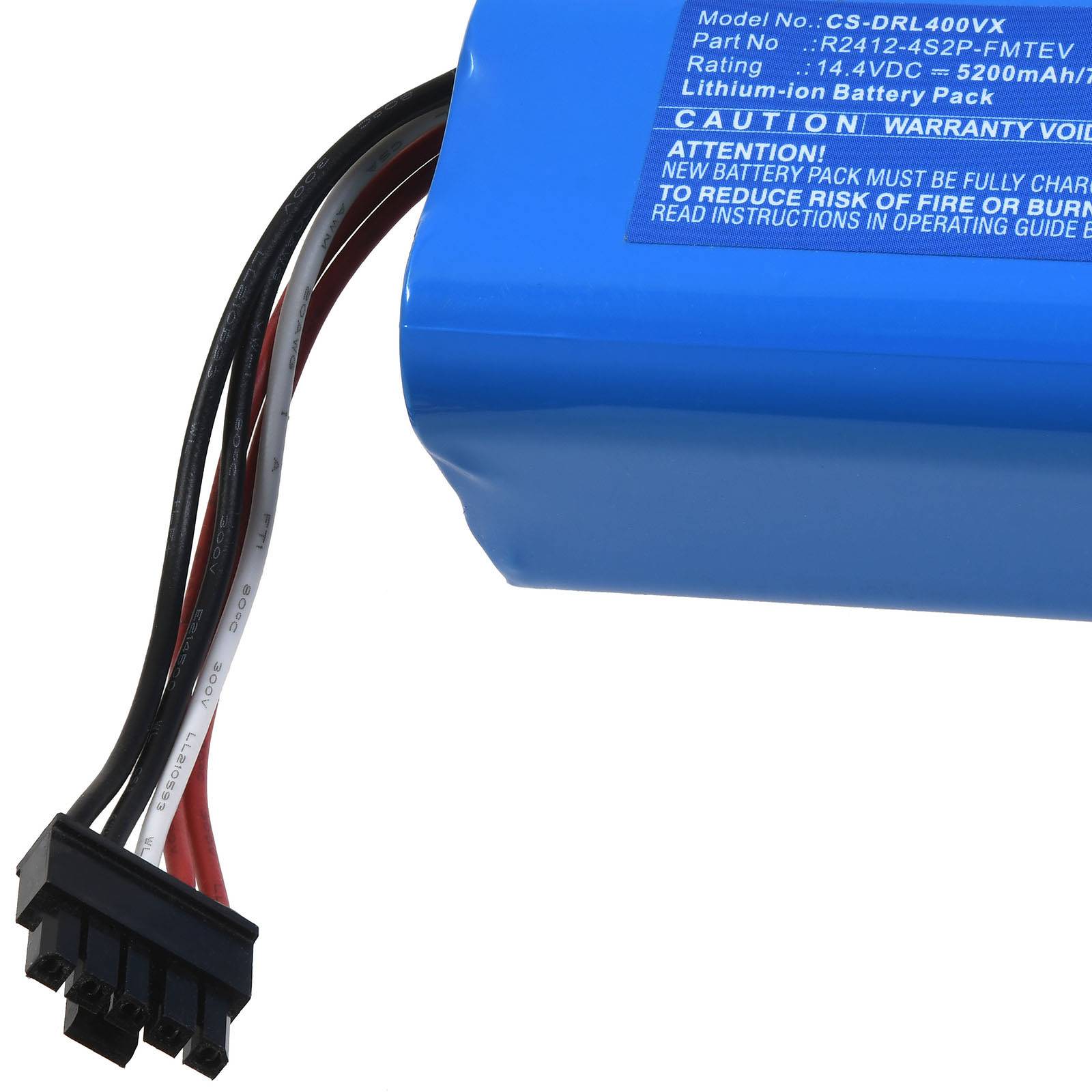 Powery Akku passend für Dreame D20 Pro Plus D20 Ultra RCDE0303 Saugroboter Typ R2412-4S2P-FMTEV, 14,4V, Li-Ion