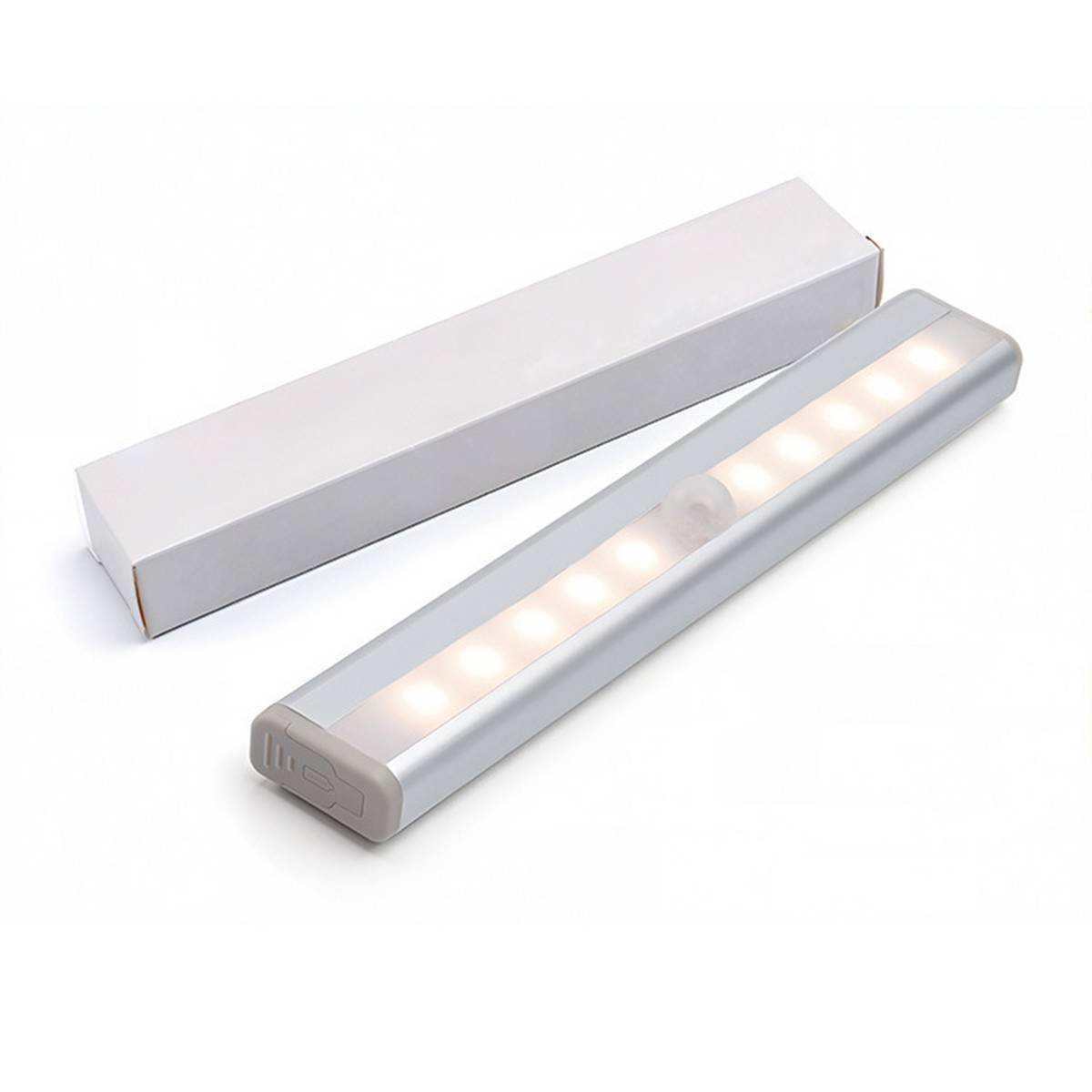 Smarte LED-Leuchte mit Bewegungssensor - Warmweiß, Magnetisch, Wiederaufladbar