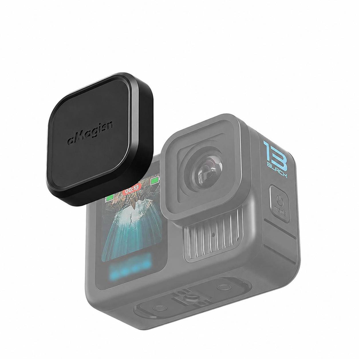 Silikon-Objektivabdeckung kompatibel mit GoPro Hero 13 – Schwarzer Objektivschutz für Actionkameras