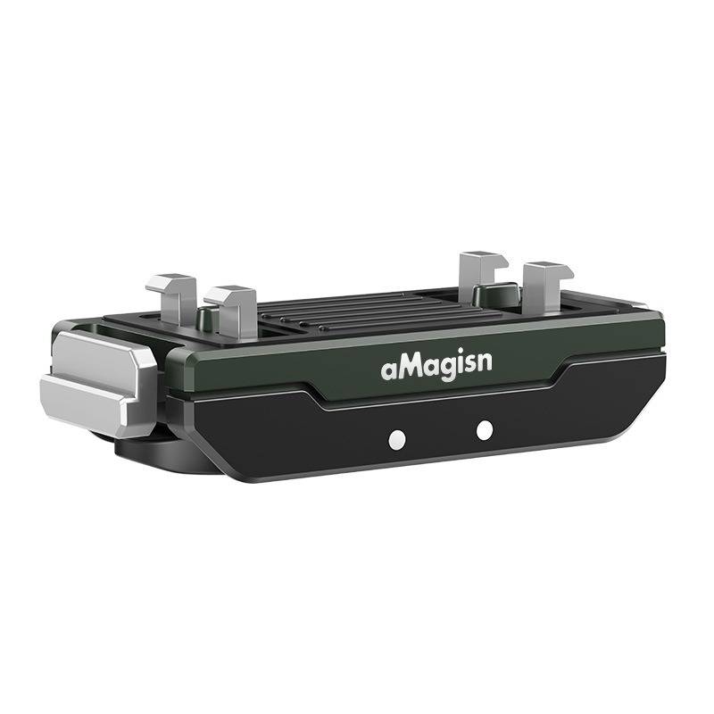 Metall Schnellverschluss für Insta360 Kameras – Magnetische Doppel-Interface Basis