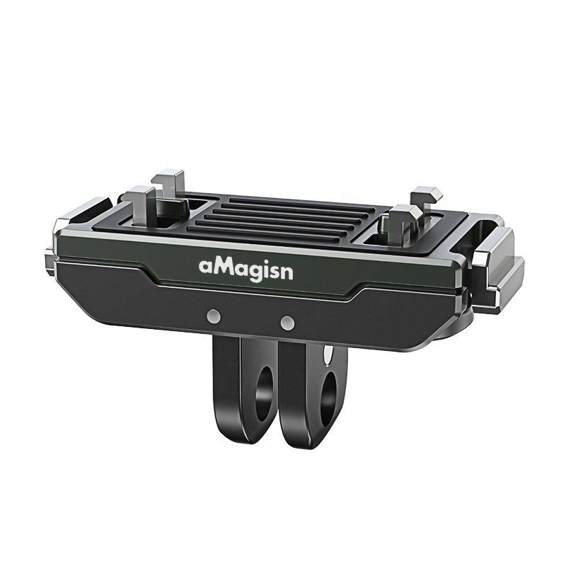 Metall Schnellverschluss für Insta360 Kameras – Magnetische Doppel-Interface Basis