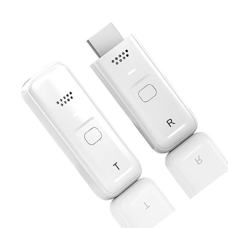 Kabelloses HDMI Video Sender- und Empfänger-Kit, 1080P Plug & Play White
