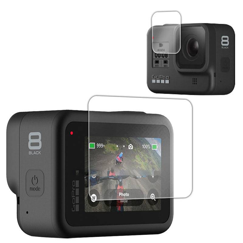 GoPro HERO 8 Black Displayschutzfolie aus gehärtetem Glas