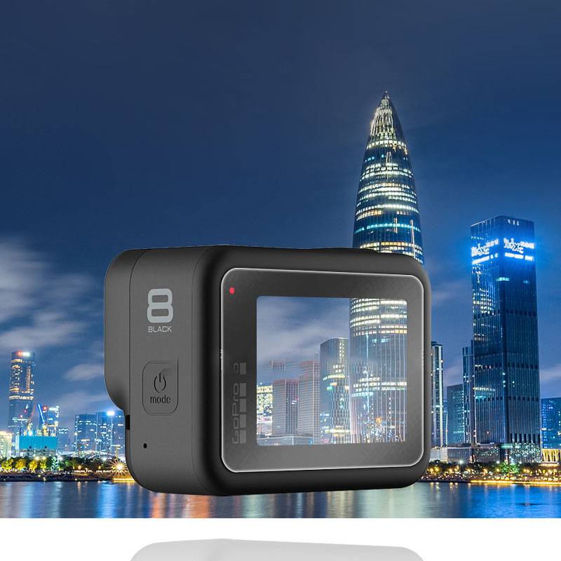 GoPro HERO 8 Black Displayschutzfolie aus gehärtetem Glas