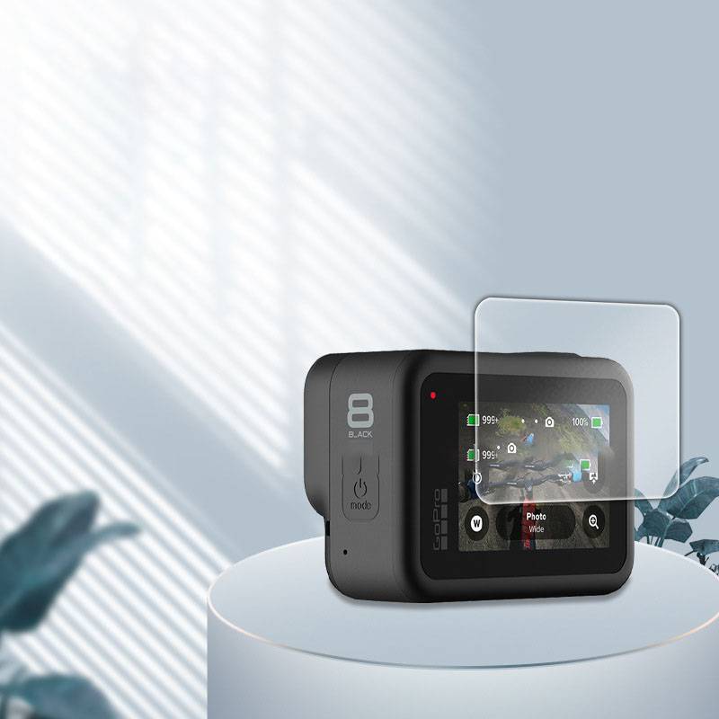 GoPro HERO 8 Black Displayschutzfolie aus gehärtetem Glas
