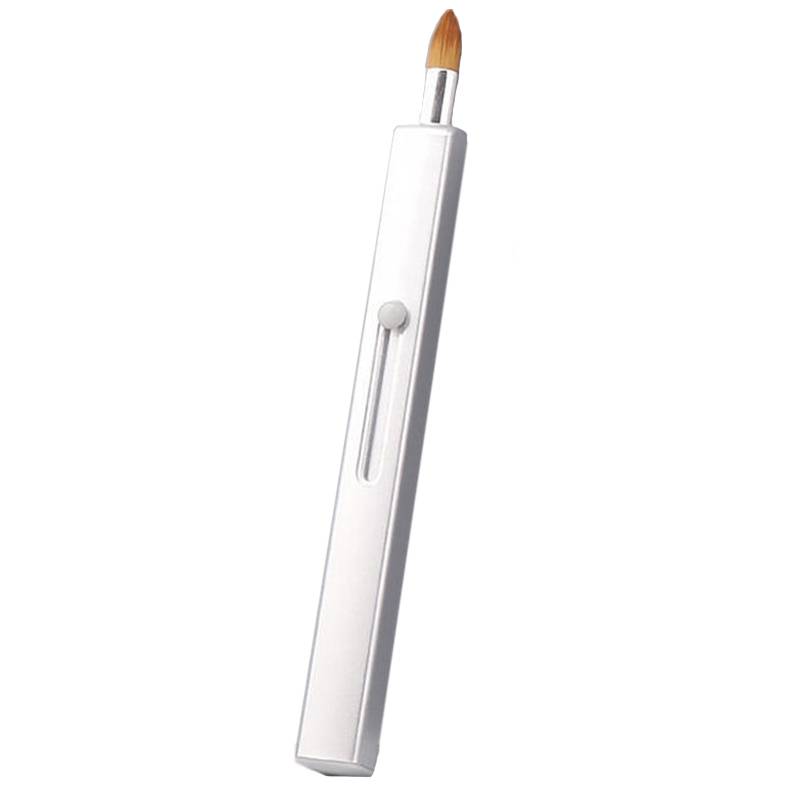 Einziehbarer Einzelkopf-Lippenpinsel für Make-up Grey