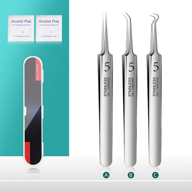 Werkzeugsatz zur Entfernung von schwarzen Würmern 3 Pack