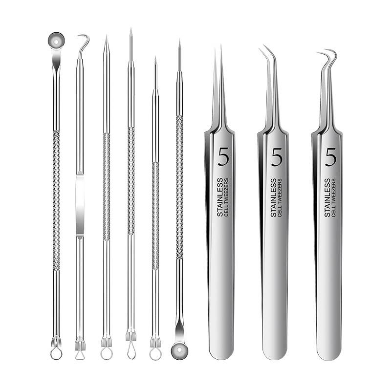 Werkzeugsatz zur Entfernung von schwarzen Würmern 8-pack