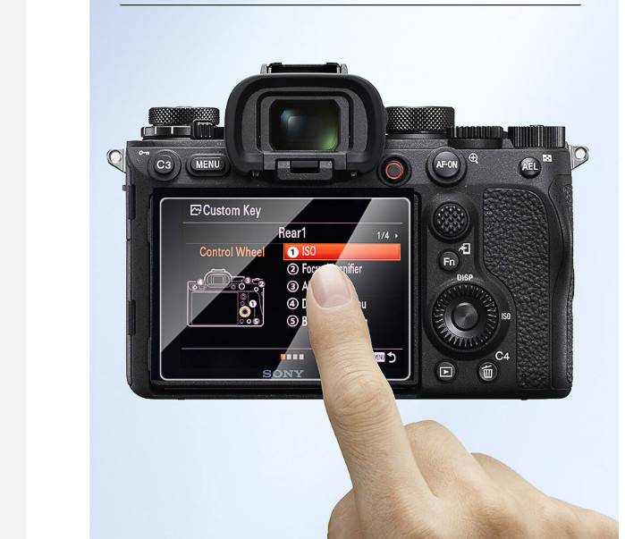 3er-Pack Displayschutzfolien aus gehärtetem Glas für die Sony RX10 IV-Kamera
