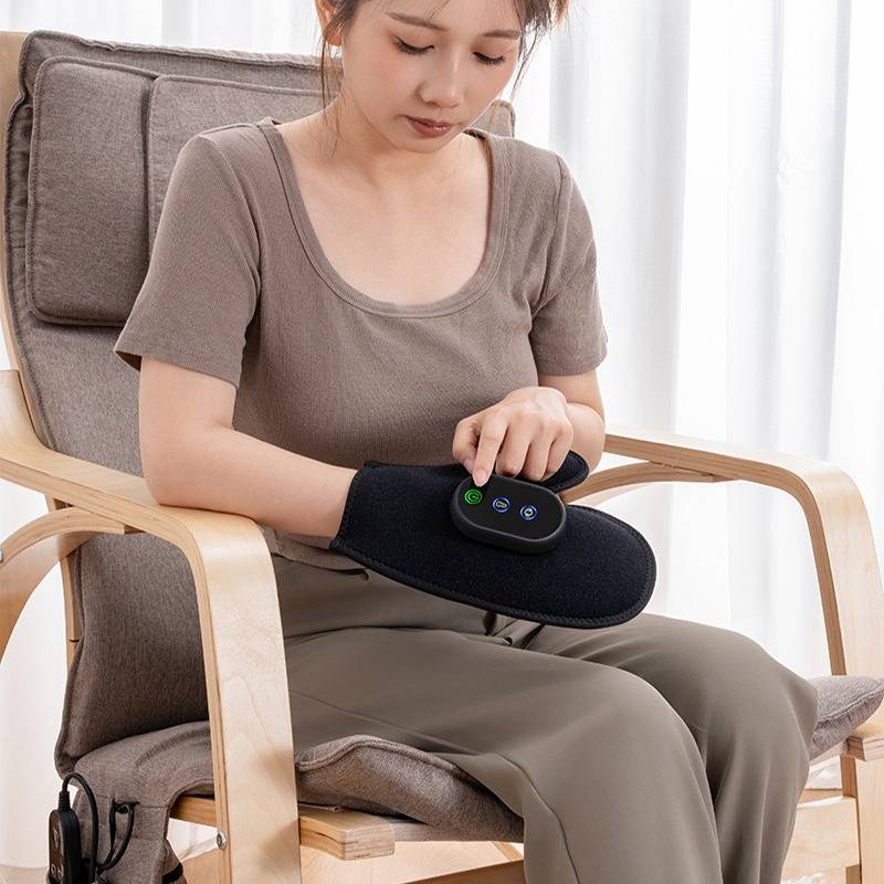 Kabelloses beheizbares Handmassagegerät mit Vibration & einstellbarer Temperatur für Gelenkpflege