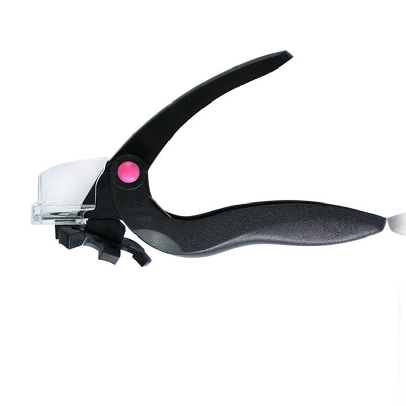 Professioneller Nagelknipser mit drehbarem Griff (Schwarz)
