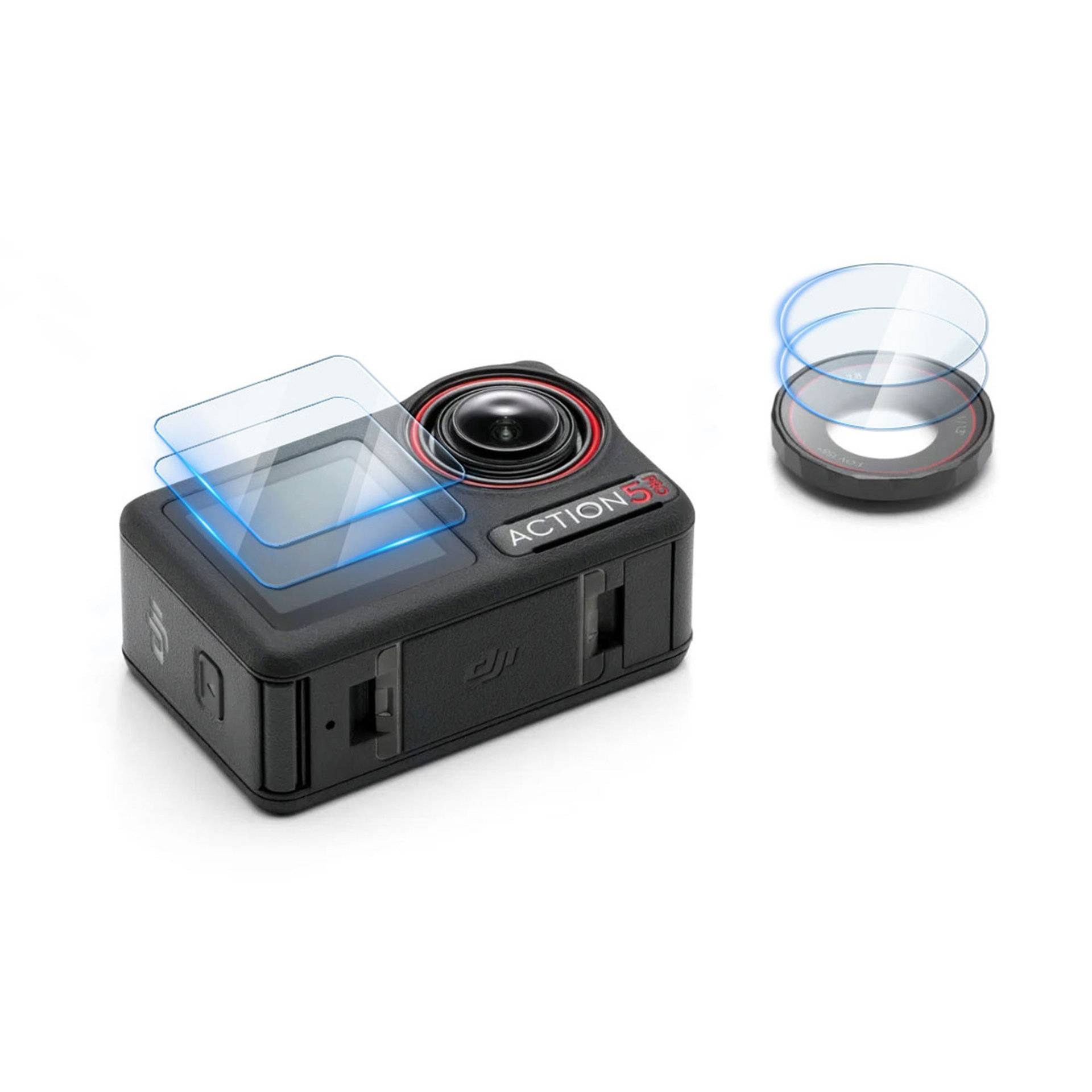STARTRC Displayschutz aus gehärtetem Glas für DJI Action 5 Pro