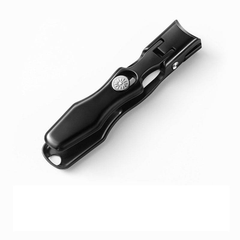Selbstsichernder Nagelknipser - Schwarz Black
