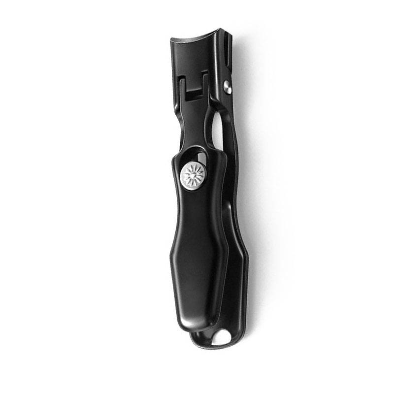Selbstsichernder Nagelknipser - Schwarz Black