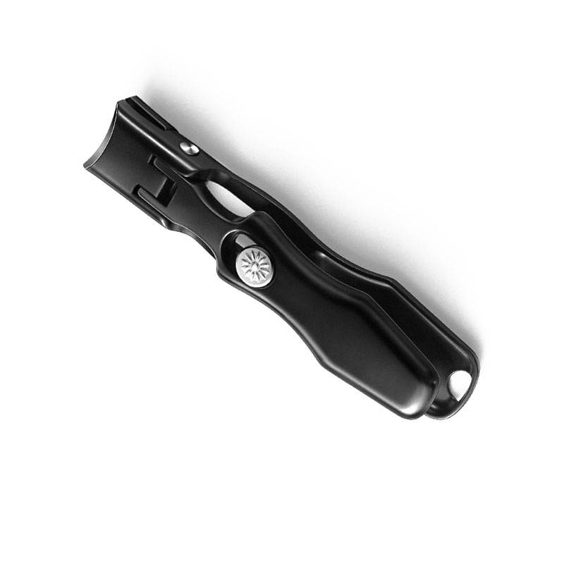 Selbstsichernder Nagelknipser - Schwarz Black