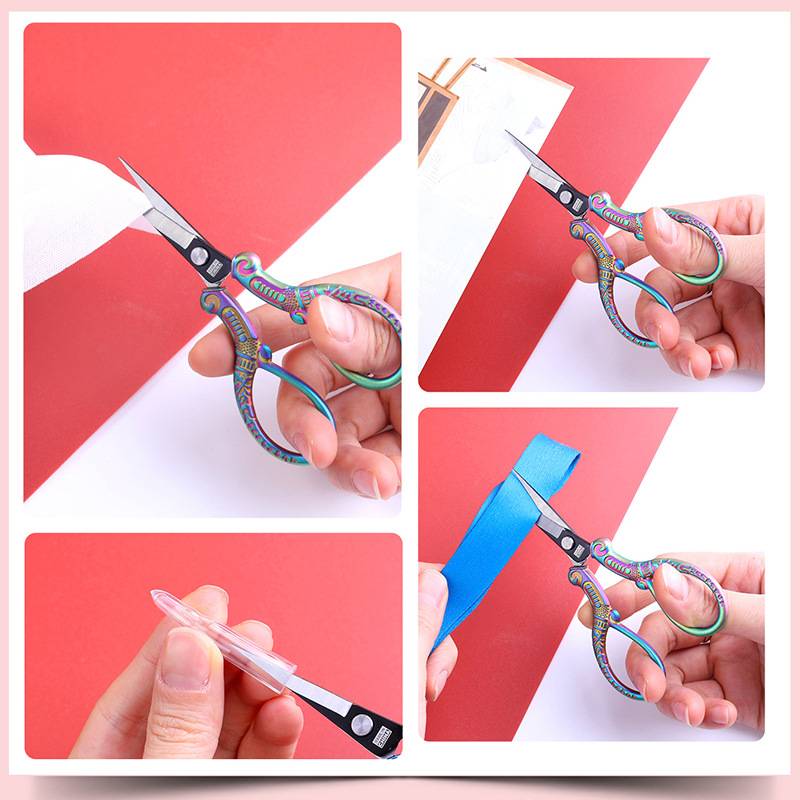Stickschere für präzises Schneiden MultiColor