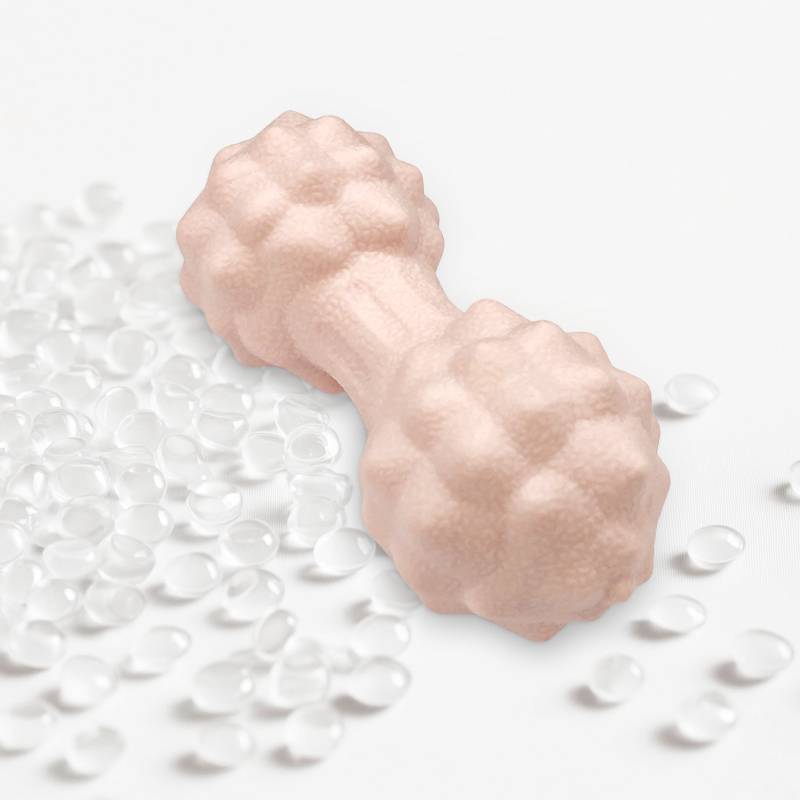 TPR-Erdnuss-Massageball für die Tiefengewebe-Muskelmassage Pink