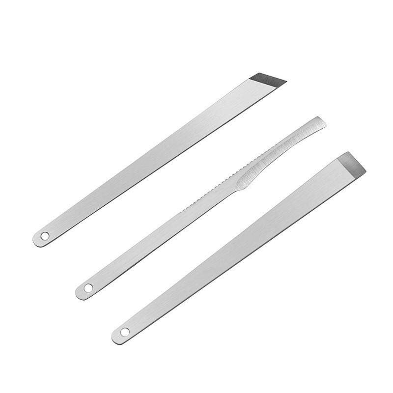 Pediküre-Set mit 6 Werkzeugen zur Fußpflege Silver