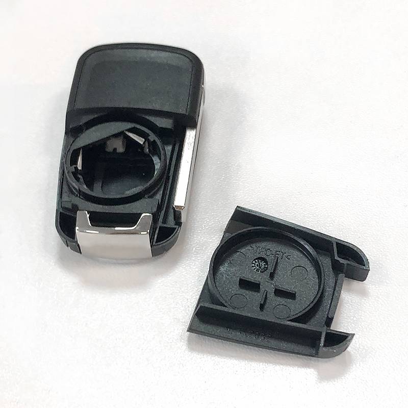 Klappbare Autoschlüsselhülle für Buick/Opel/Chevrolet 2 Tasten Black