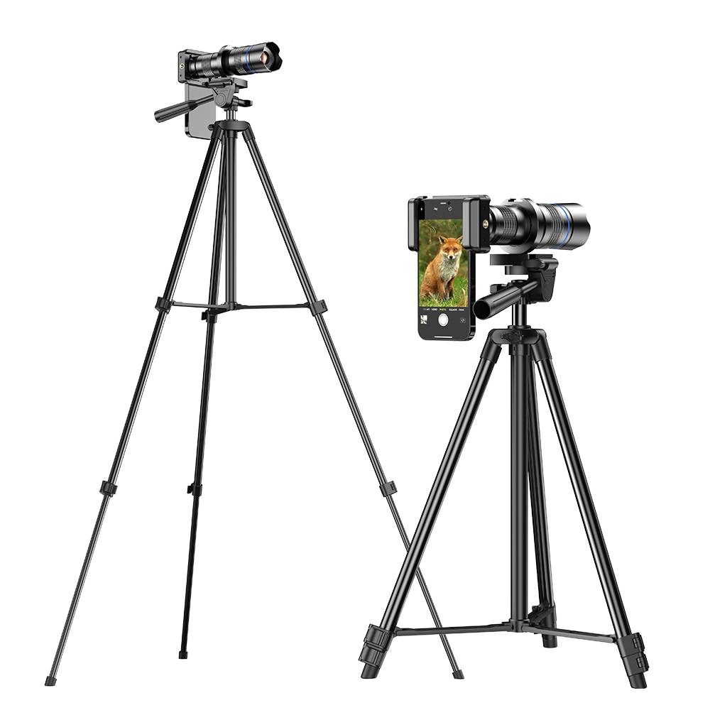 20-40X HD-Teleobjektiv für den Außenbereich Black
