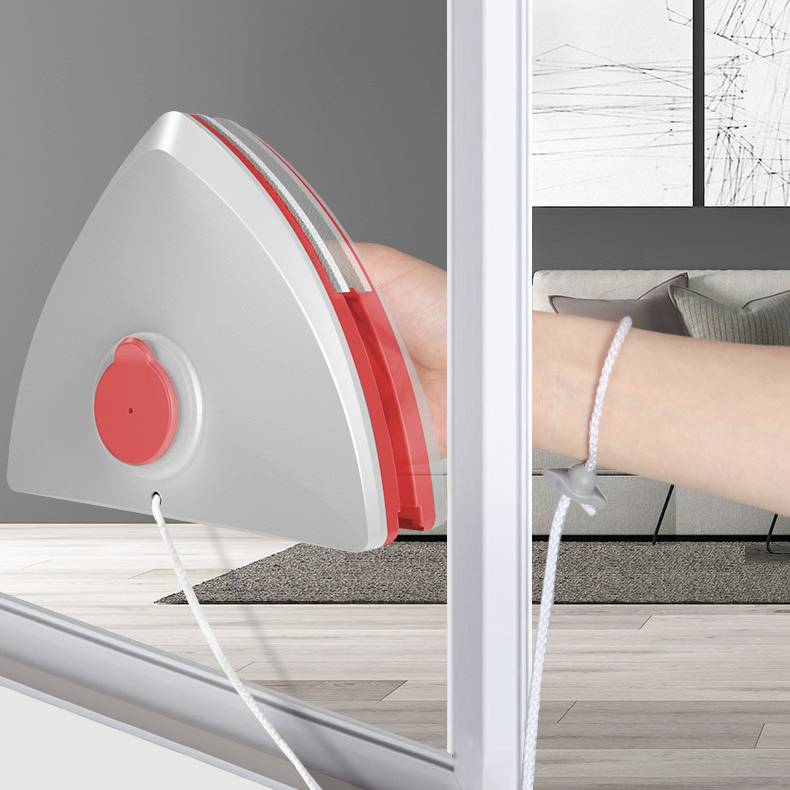 Doppelseitiger magnetischer Fensterreiniger Red