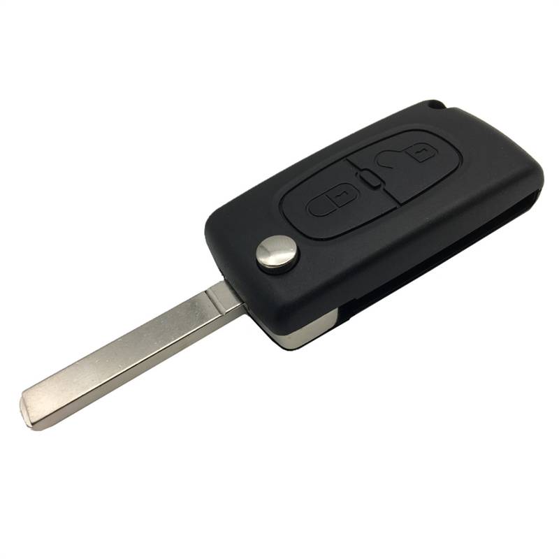 Autoschlüsselgehäuse für Peugeot Citroen 2 Tasten