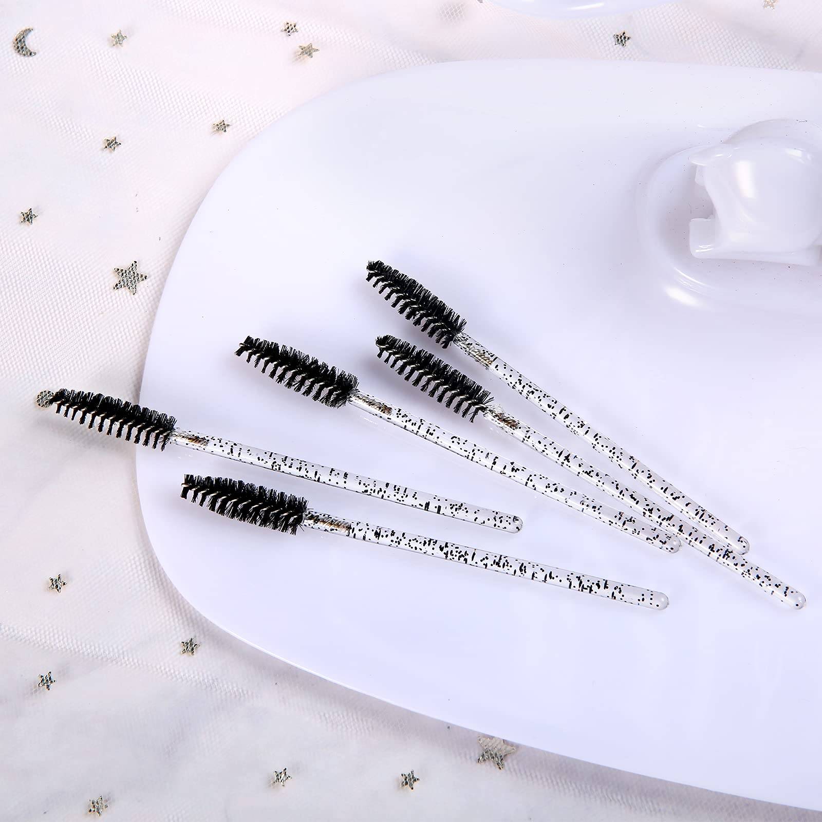 Wimpernbürsten / Augenbrauenbürsten 100 Stk Black