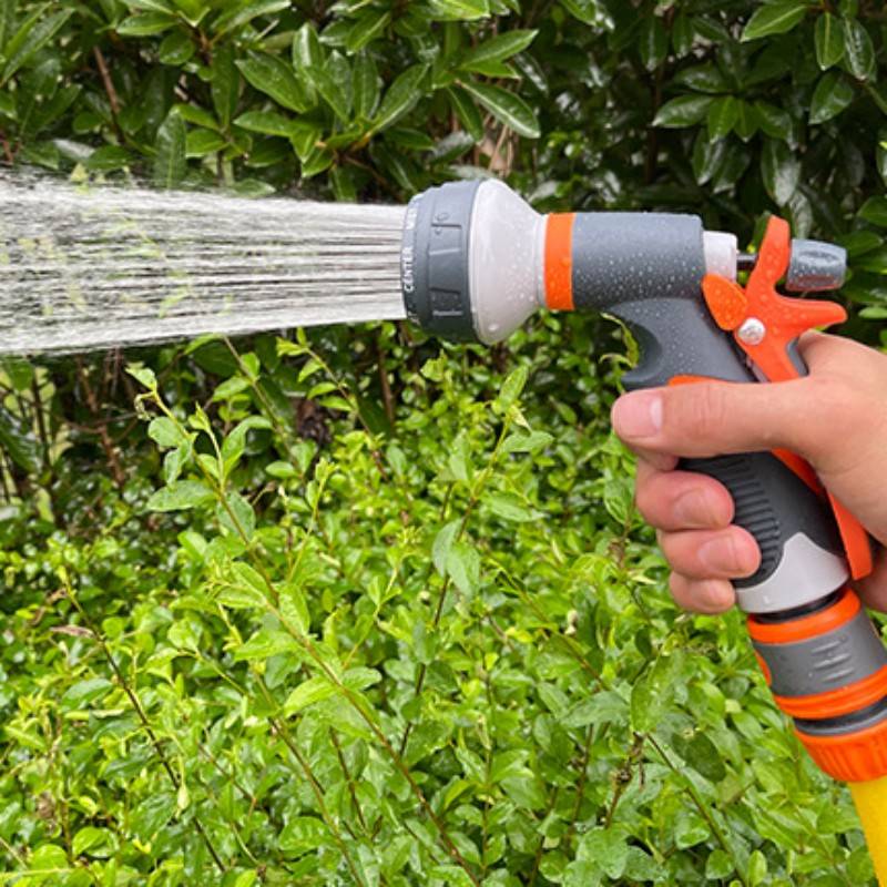 Düse für Gartenschlauch - 8 verschiedene Wasserstrahlen