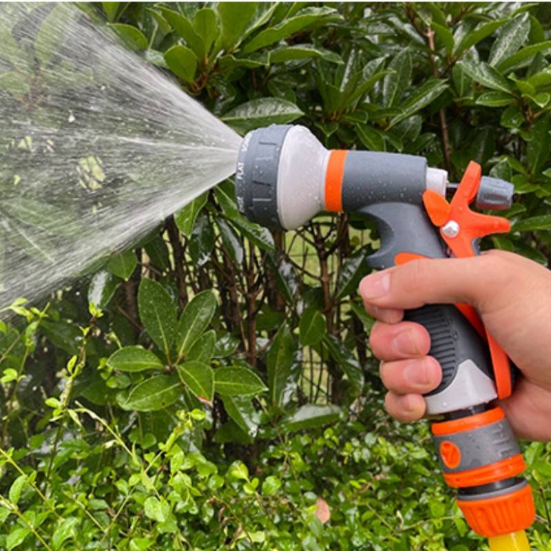 Düse für Gartenschlauch - 8 verschiedene Wasserstrahlen