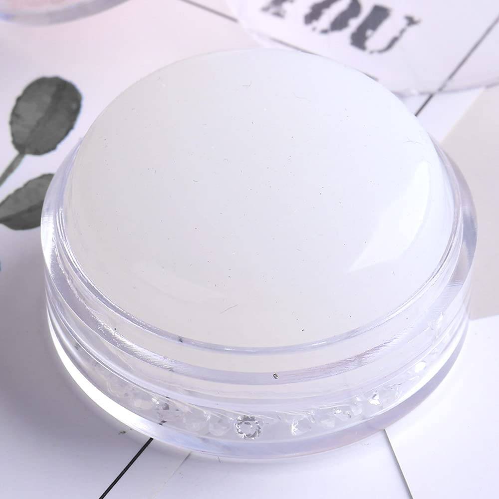 Stempelkissen für Nailart Silikon Weiß