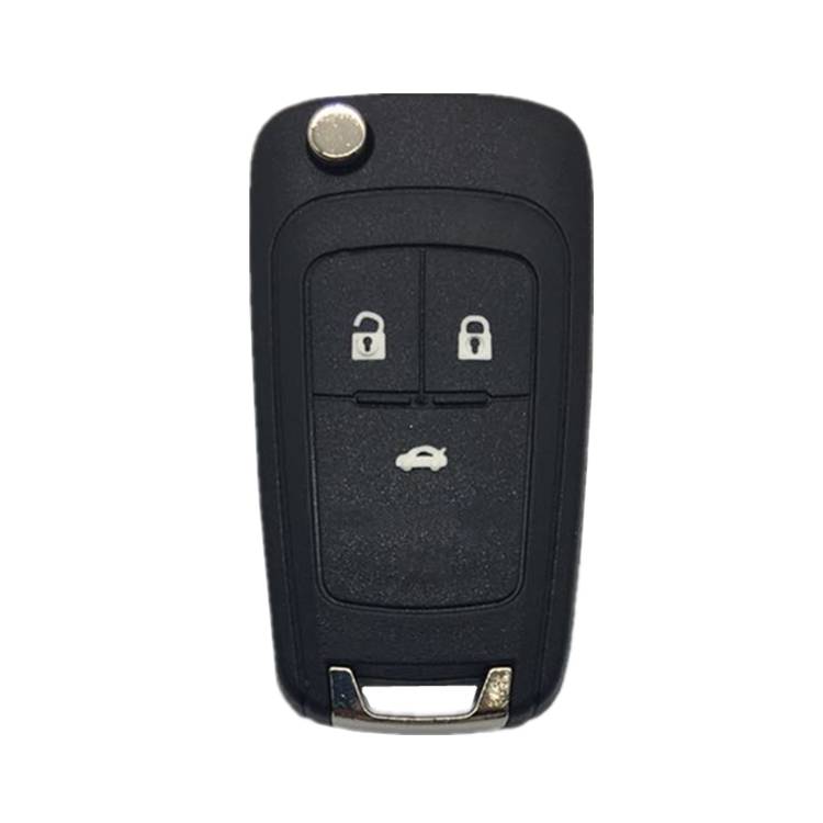 3-Tasten-Autoschlüsselhülle für Buick/Opel/Chevrolet Black