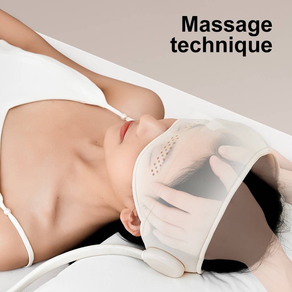Kopf- und Augenmassagegerät mit Airbag-Kompression, Graphenheizung und mehreren Modi