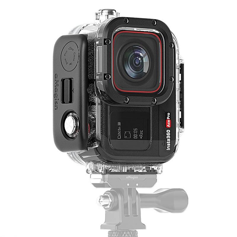Insta360 Ace Pro Tauchgehäuse: Horizontal & Vertikal, 60m Wasserdicht