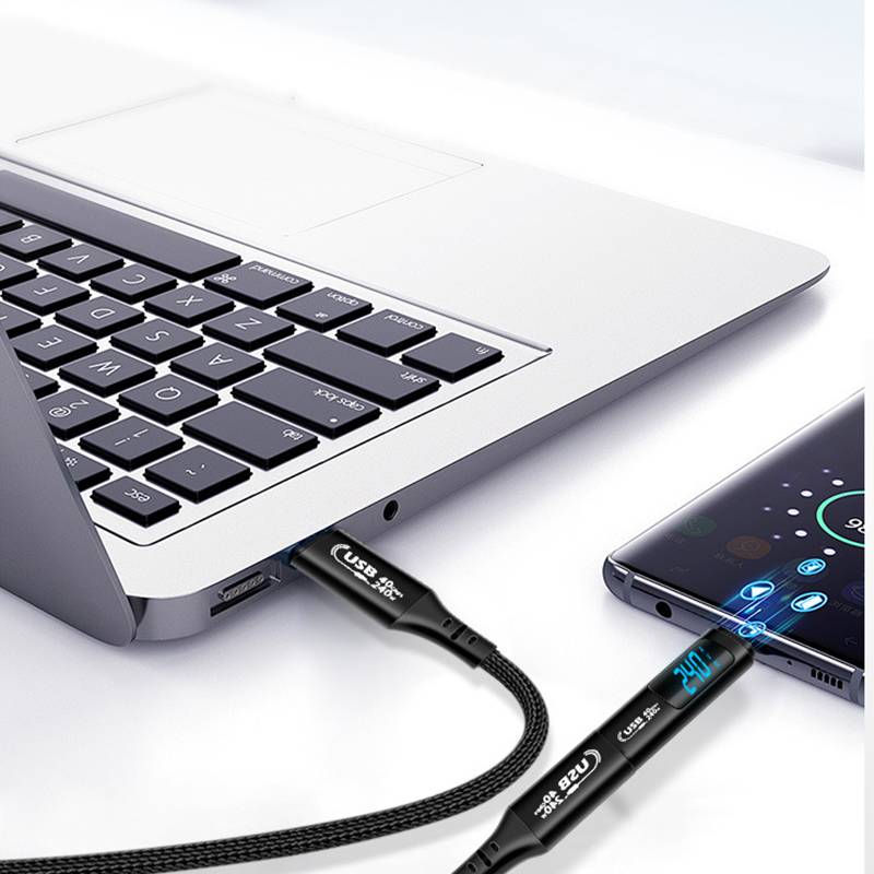 USB-C-zu-USB-C-Kabel: 240 W, 480 Mbit/s Datenübertragung 1 m