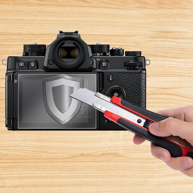 Displayschutz aus gehärtetem Glas für Nikon ZF, 2er-Pack