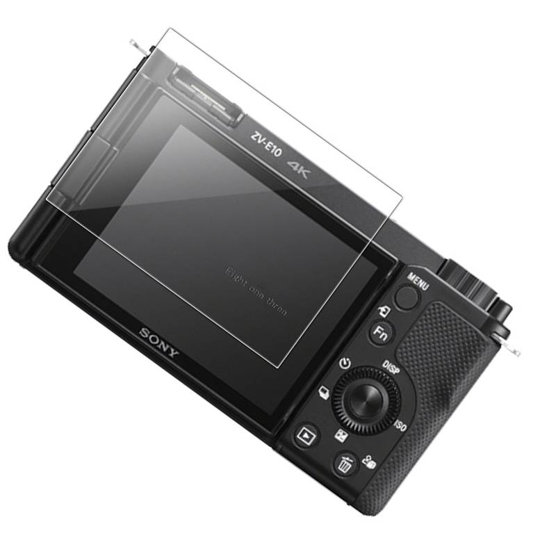 Displayschutz aus gehärtetem Glas für Kamera, 2er-Pack Sony ZV-E10 II