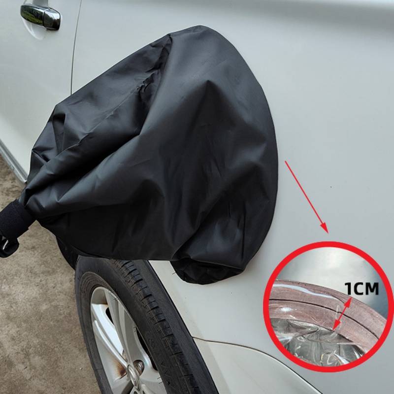 Magnetischer wasserdichter Schutz für Ladesteckdosen an Elektroautos Black