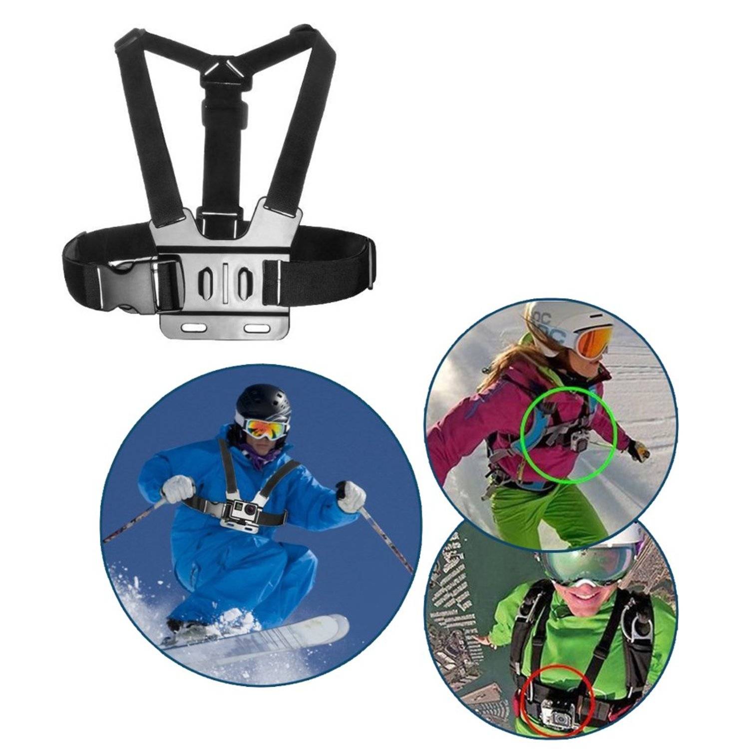 Zubehör-Kit für GoPro Actionkameras - 37 Teile