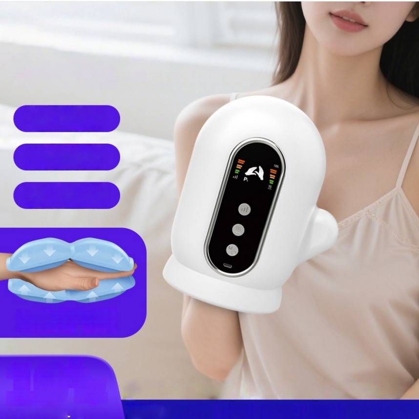 Smartes elektrisches Handmassagegerät mit Luftdruck und Wärmekompression