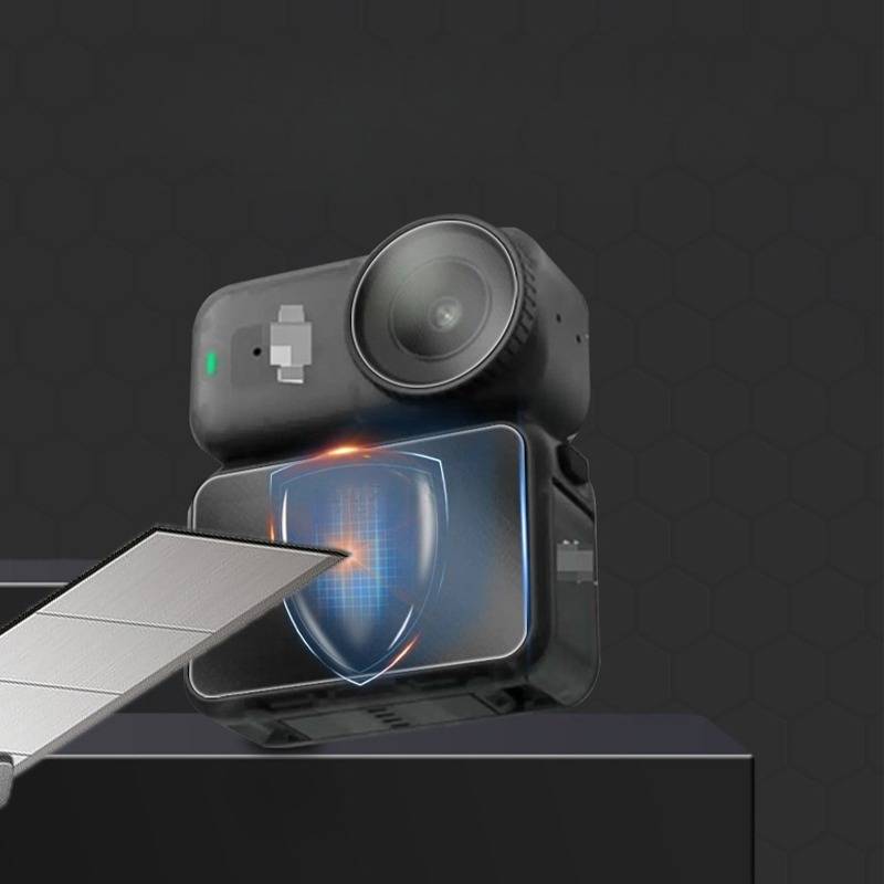 DJI Osmo Nano Displayschutzfolie: Gehärtetes Glas + Weiche Objektivfolie (2er-Pack)