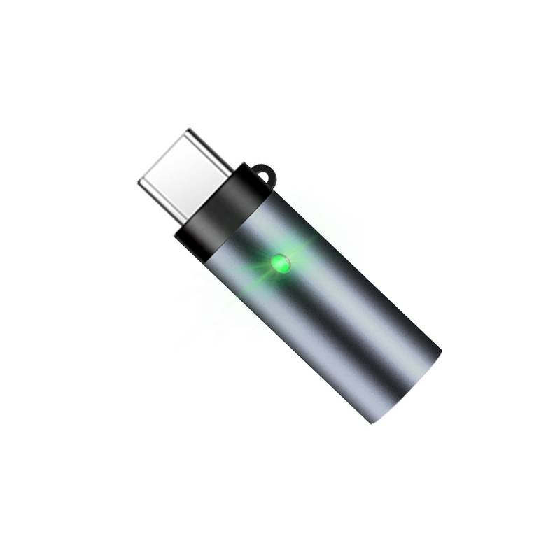 Mini Direktstecker Zigarettenanzünder-Adapter für Typ-C-Telefone